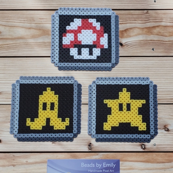 Mario Kart Power-Up Magnets - Game Room Decor, Locker Magnets, Super Nintendo - Picture 3 of 7